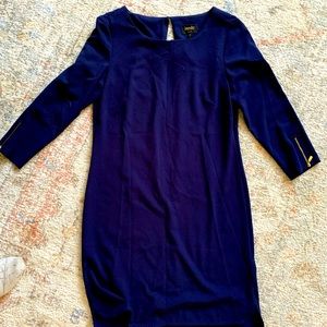 Navy Blue Dress- Size Small